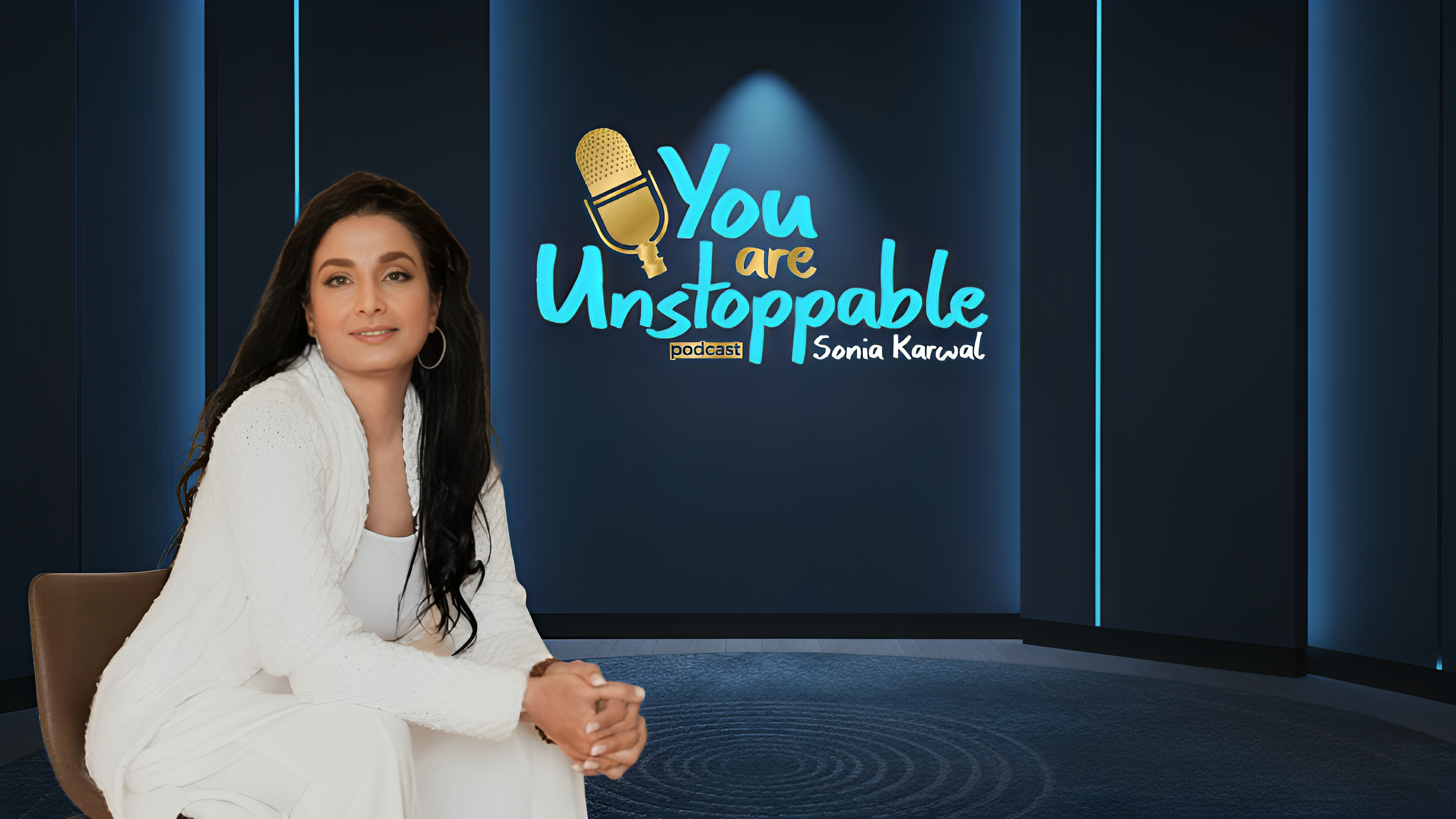 Podcast Setup Background